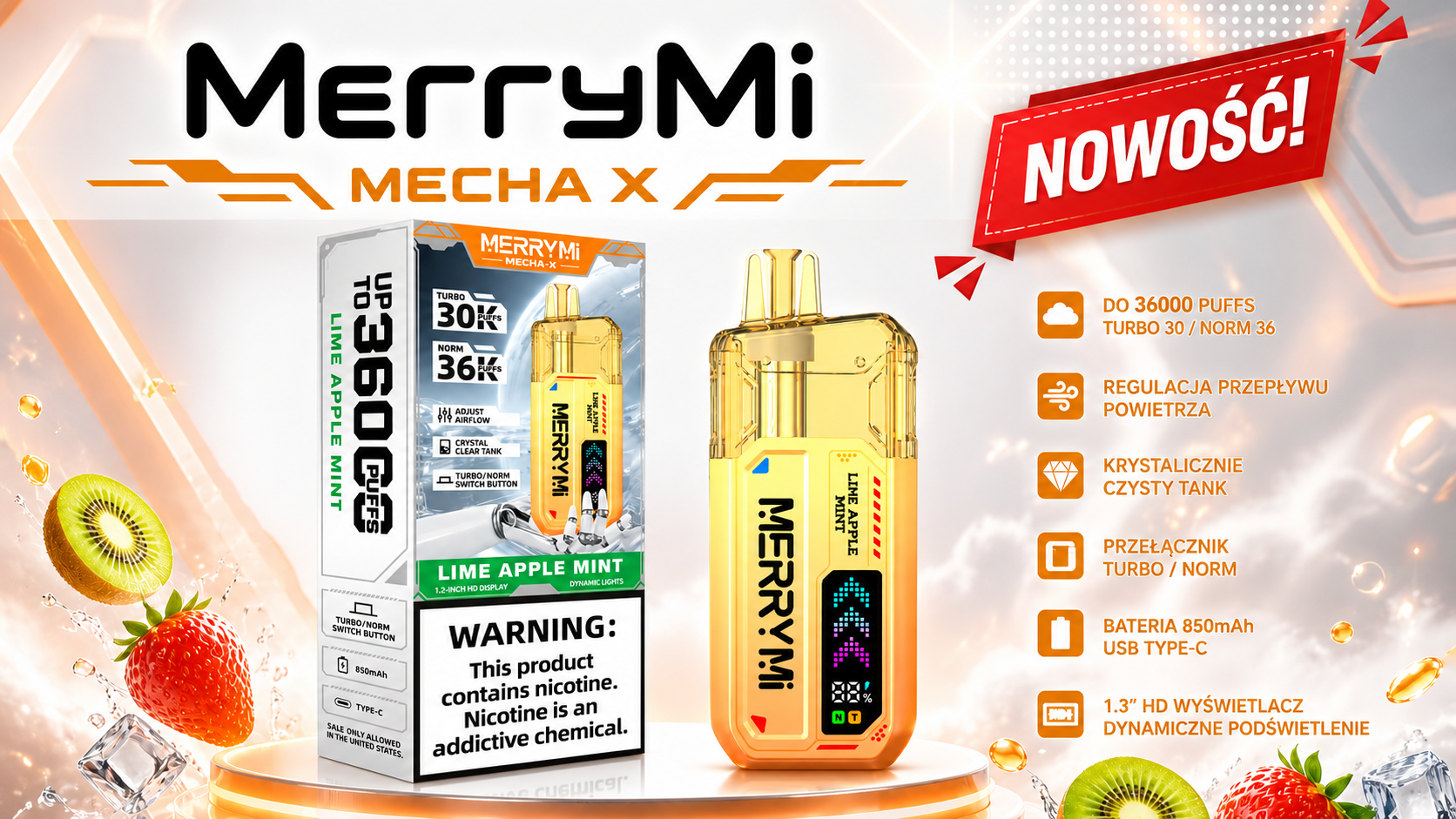 MERRYMI Mecha X 36K - nowość